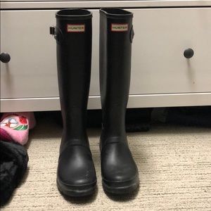Black Hunter Tall Boots